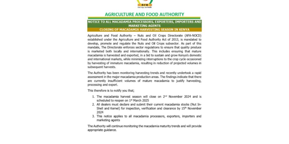 notice-to-all-macadamia-processors–exporters–importers-and-marketing-agents notice-to-all-macadamia-processors--exporters--importers-and-marketing-agents