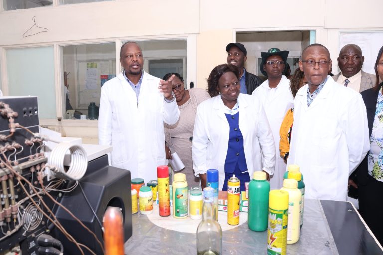 5Q9A4975 CS KAGWE VISIT TO PPCK IN NAKURU. PHOTO BY MAMO GUYO- AGRICULTURE AND FOOD AUTHORITY